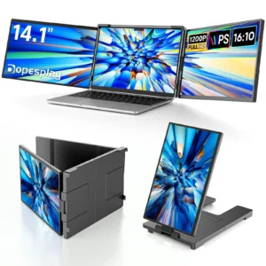 Dopesplay 14.1” Triple Laptop Screen Extender
