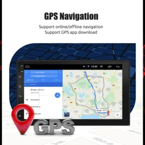 ESSGOO 2 Din Android Car Stereo with CarPlay & Android Auto