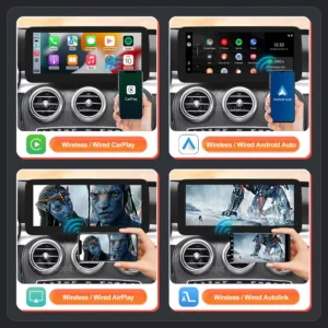 Wireless CarPlay & Android Auto Screen